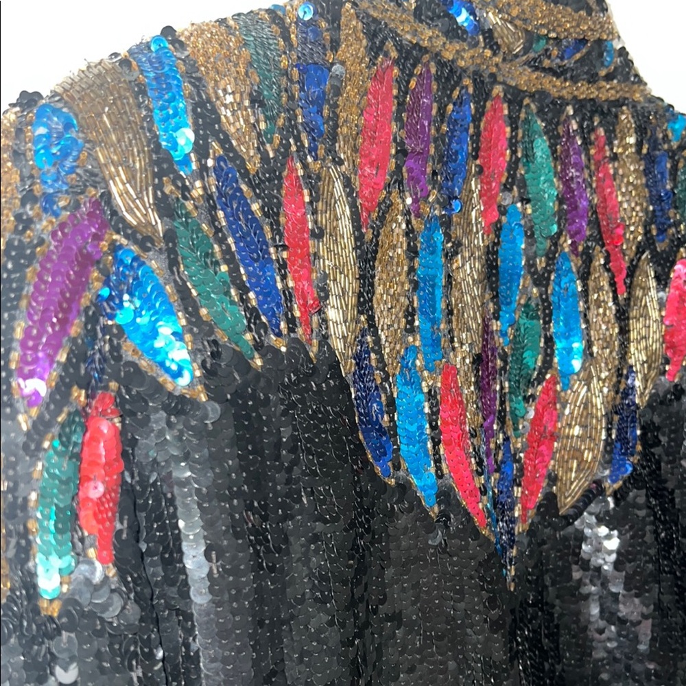Vintage Vibrant MODI Sequin Blazer